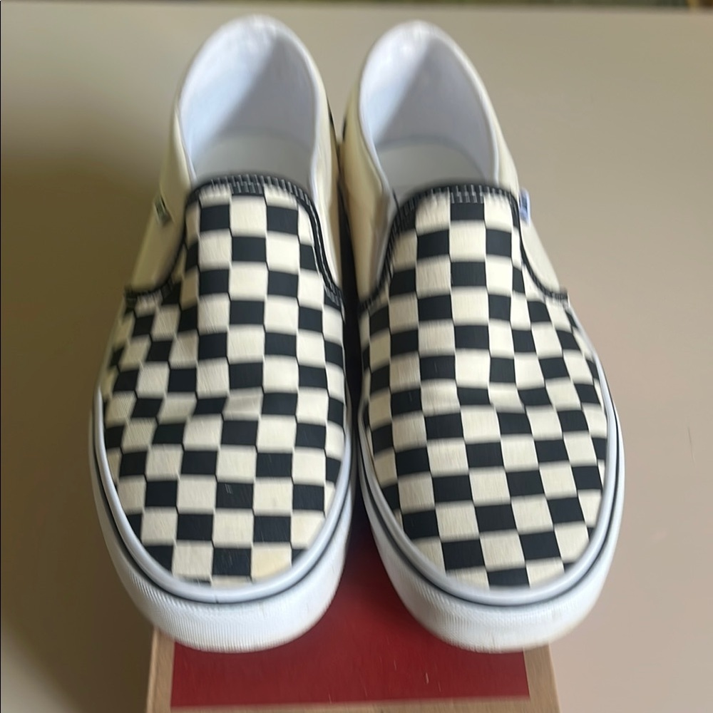 Vans Black and White Sneakers